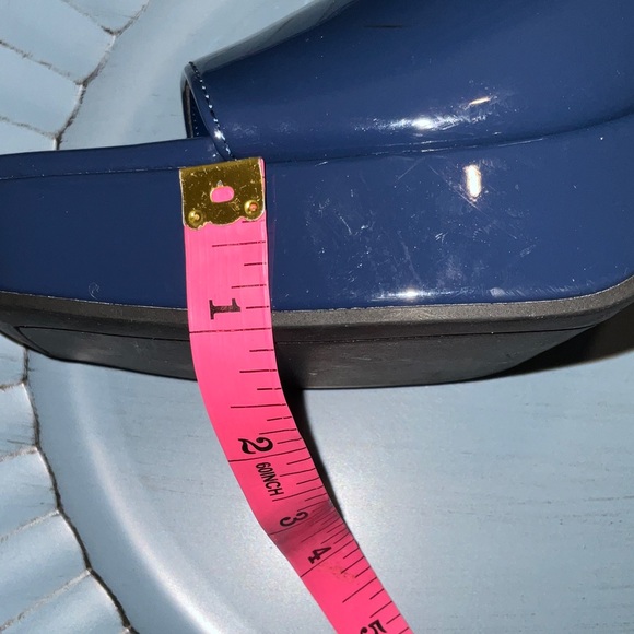 NWOT Marc Fisher Patent Leather Platform Sandals - Picture 12 of 13